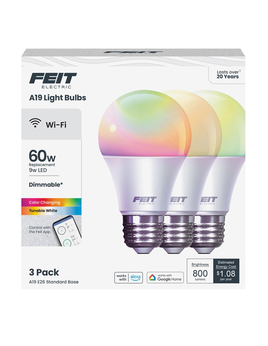 Serie led Feit Electric con 3 focos