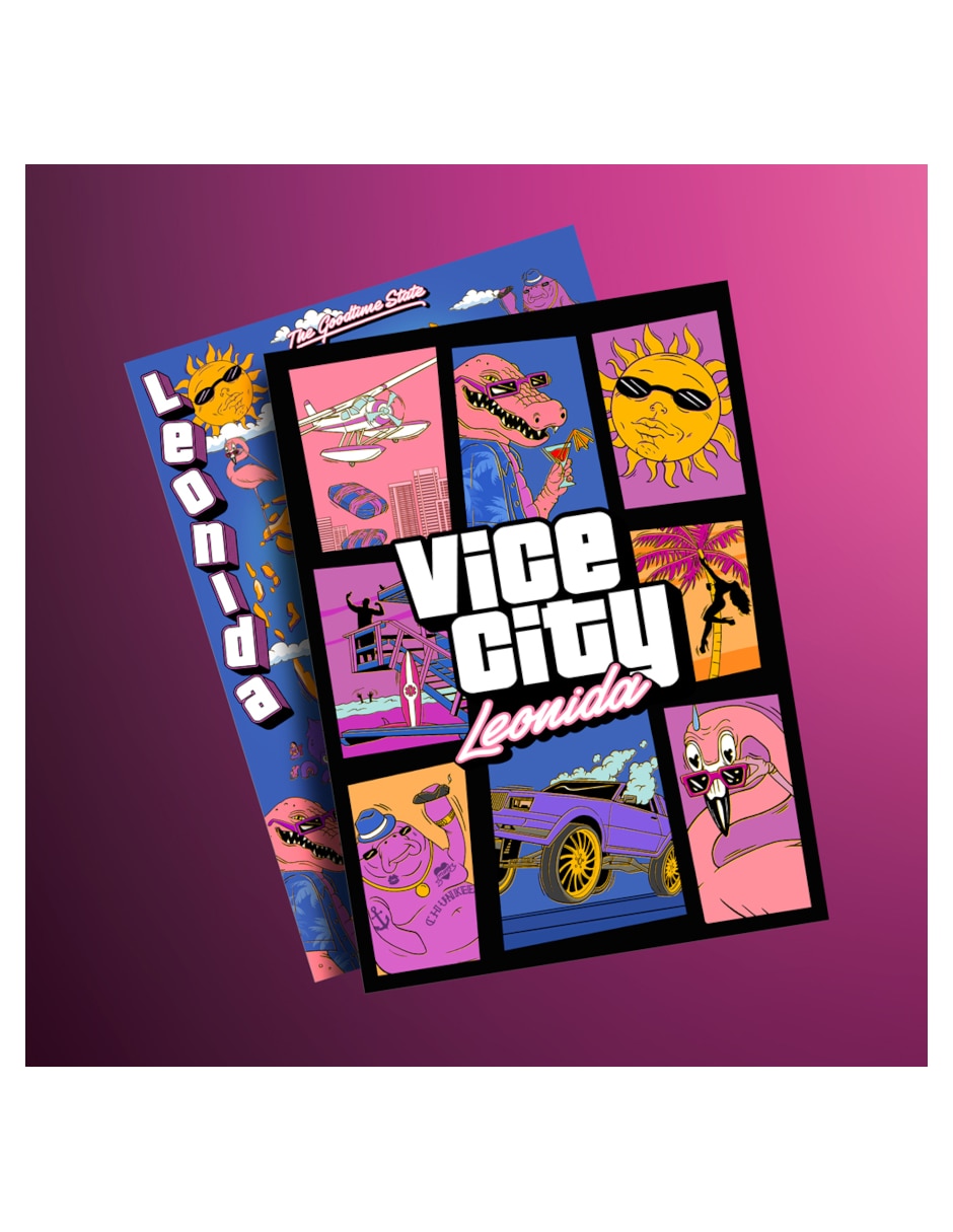 Set de figura de colección Grand Theft Auto VI Good Time State Vice City Collection Rockstar 6