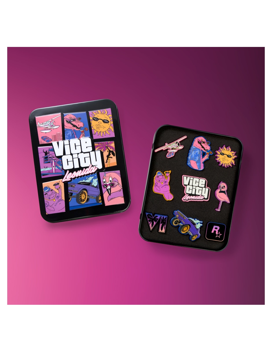 Set de figura de colección Grand Theft Auto VI Good Time State Vice City Collection Rockstar 8
