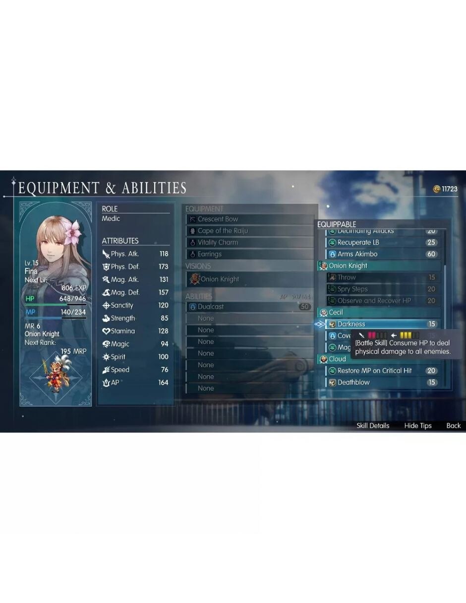 FINAL FANTASY RESONACE NSW Estándar para MultiplataformaVaD 4
