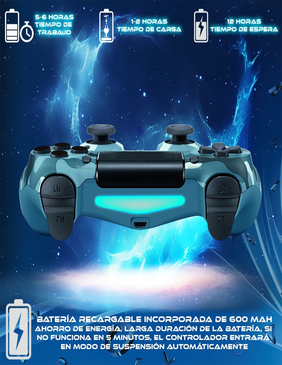 Control SC-PS4CF Inalámbrica para PlayStation 4 edición Limitada No aplica
