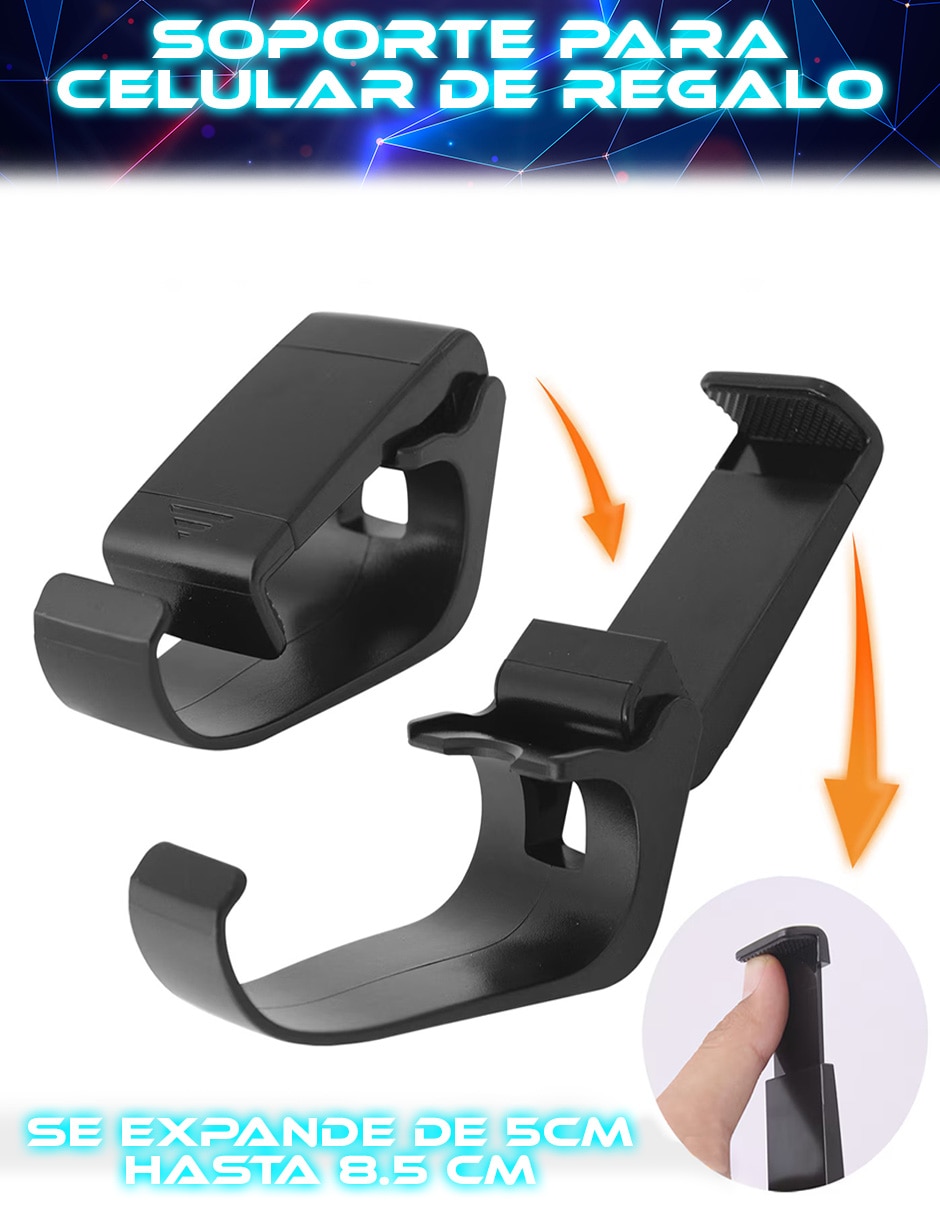 Control gamepad para celular compatible con dispositivos moviles y pc con conexión bluetooth 3