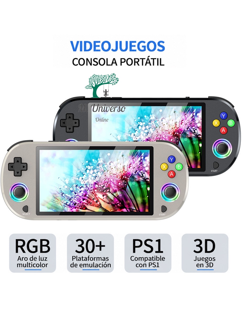 Consola portátil multiplataforma de 128 gb edición estándar legends retro 3