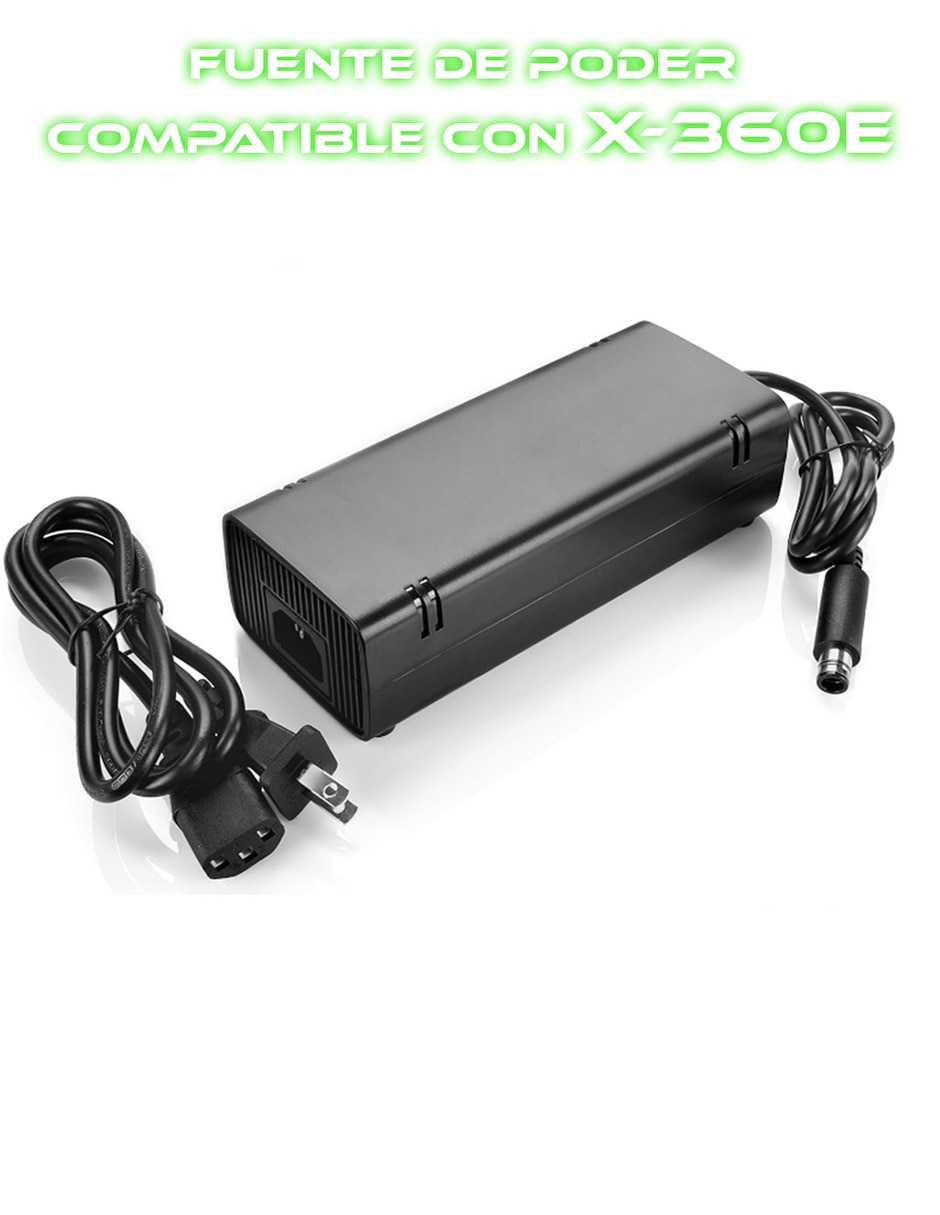 Adaptador de corriente XBOX-360E CA 125 W 2