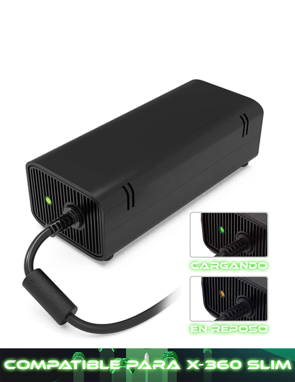 Adaptador de corriente XBOX-360Slim CA 125 W 3