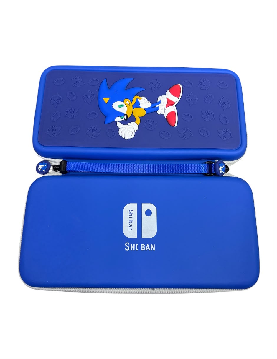 Estuche con cierre y tapa para nintendo switch 3