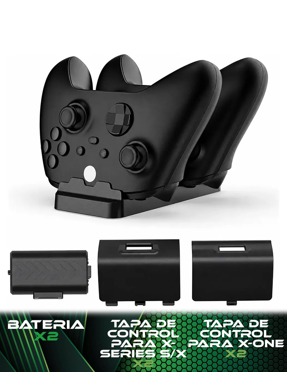 Cargador de control xbox sc-bcdxbox usb tipo c 5 w 3